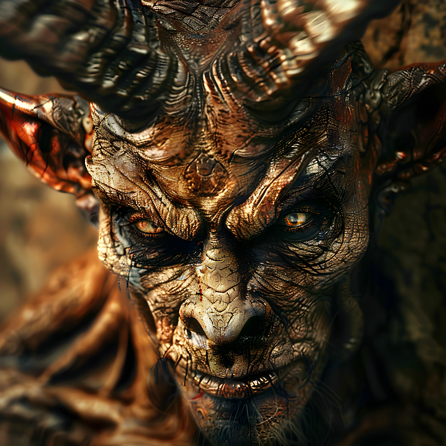Free ai generated demon devil illustration