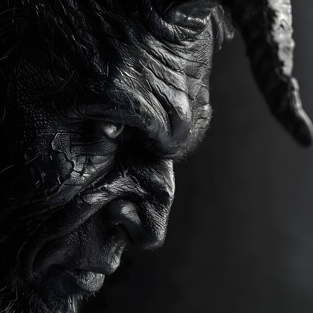 Free ai generated demon evil illustration