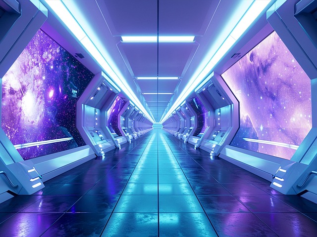 Free ai generated space ship cosmic illustration