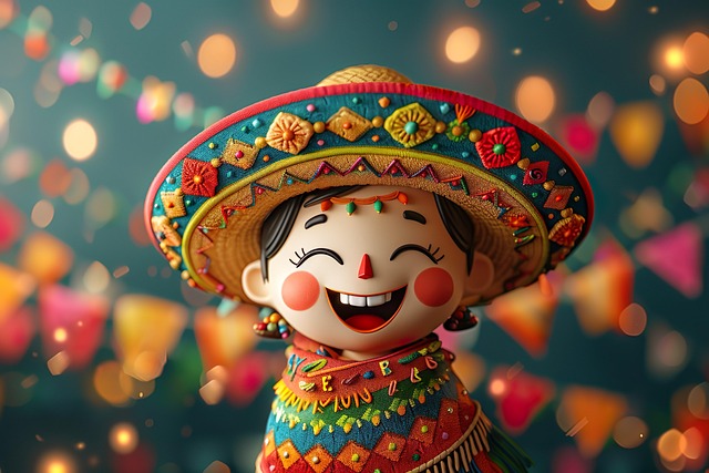 Free cinco de mayo sombrero mexico illustration