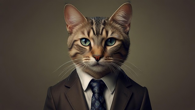 Download free HD stock image of Cat Cat Lover Free cat cat lover cat man illustration