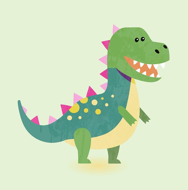 Free dinosaur reptile carnivore illustration