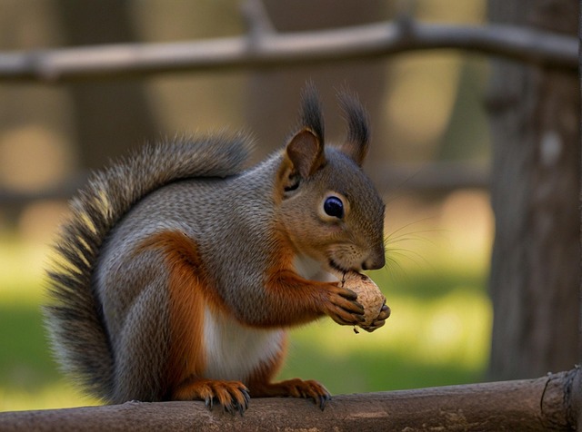 Free squirrel rodent wildlife illustration