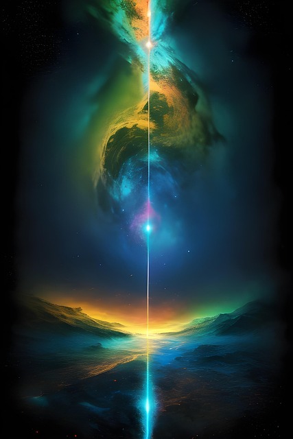 Free horizon landscape desert illustration