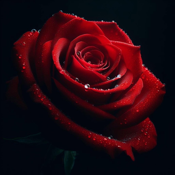 Rød Rose Dug Dråber Vanddråber - Gratis foto på Pixabay - Pixabay