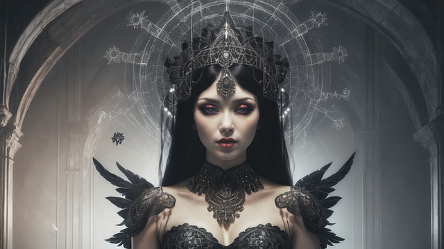 Free queen crown goddess illustration