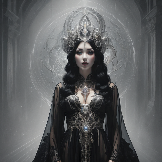 Free queen crown goddess illustration