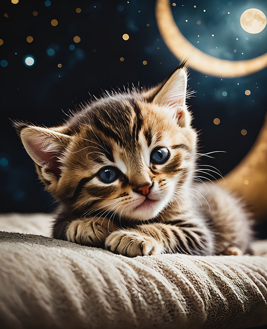 Free cat pet kitten illustration