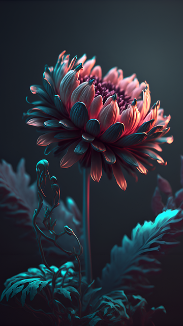 Free Ai Generated Flower illustration and picture