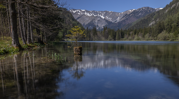 See, Alpen, Natur, Landschaft