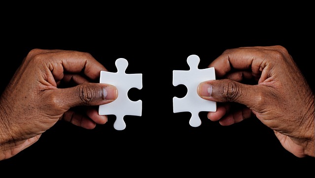 Free ai generated puzzle pieces dementia illustration