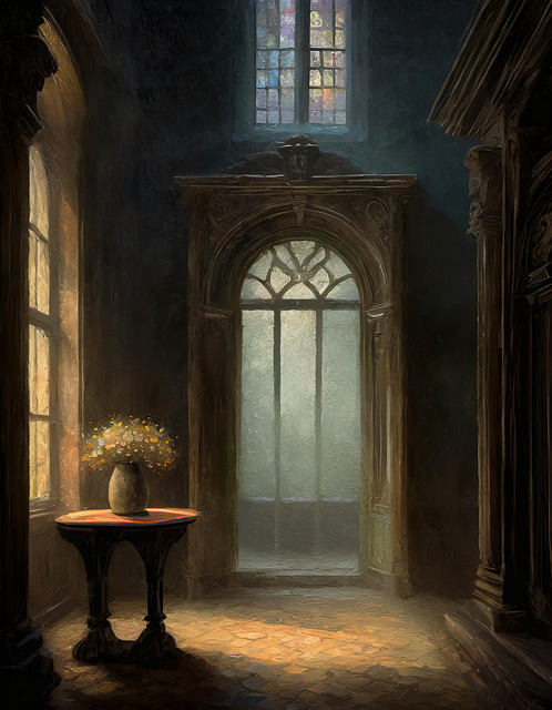Free Ai Generated Archway illustration and picture