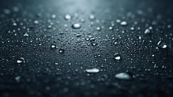 Ai Generado, Gotas, Gotas De Agua