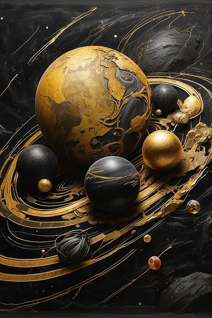 Ai Generert, Solar System, Planeter