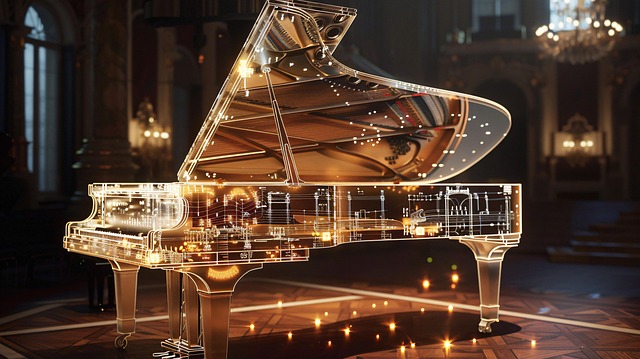Free piano grand musical illustration