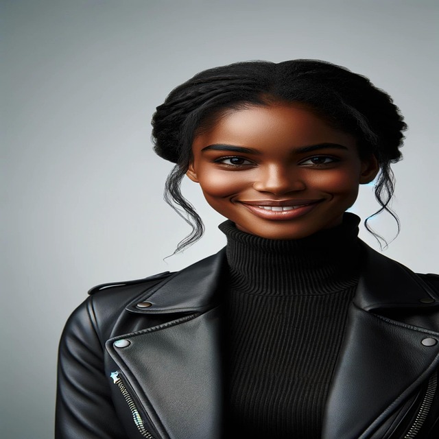 Free Black Woman Black Style illustration and picture