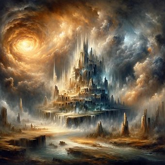 Opstaan, Geval, Surrealisme, Fantasie
