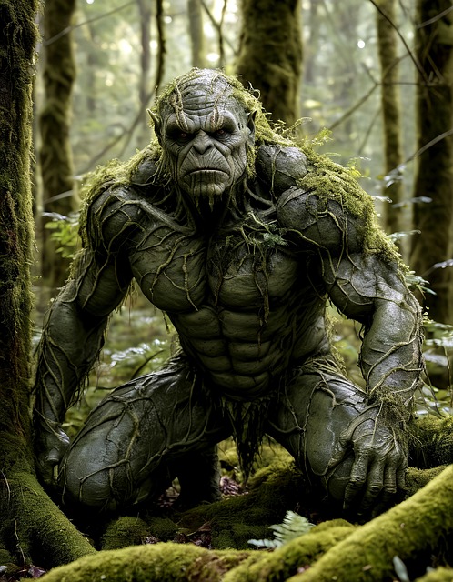 Download free HD stock image of Ai Generated Troll Free ai generated troll nature illustration