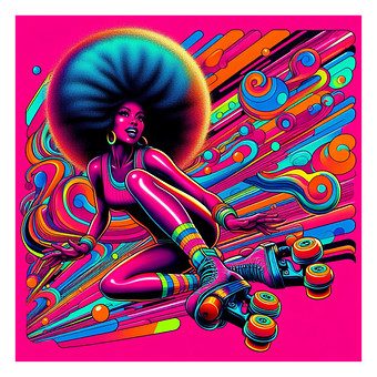 Free Afro Black Woman illustration and picture