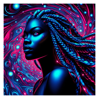 Free Ai Generated Afro illustration and picture