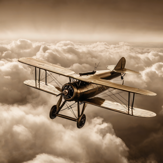 Free ai generated airplane plane illustration