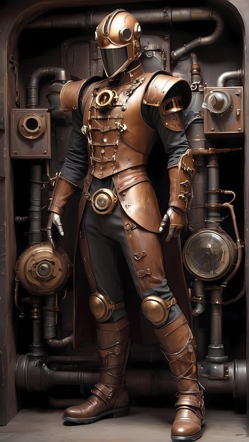Ai Genereret, Steampunk, Gear, Cyberpunk
