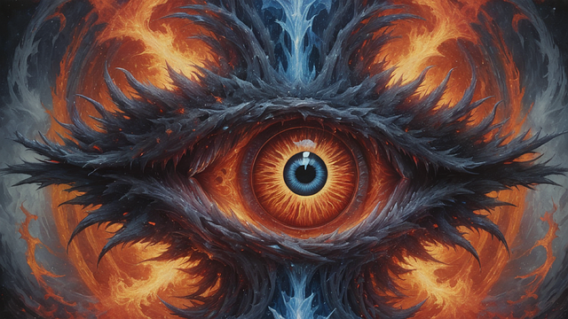 Free ai generated eye fantasy illustration