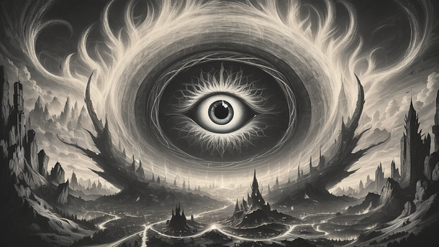 Free ai generated eye fantasy illustration