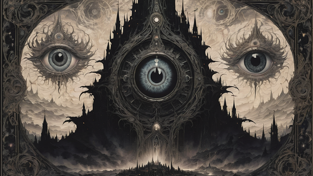 Free ai generated eye fantasy illustration