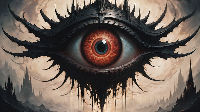Free ai generated eye fantasy illustration