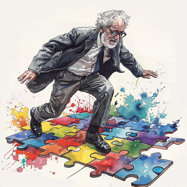 Ai Generiert, Mann, Puzzle