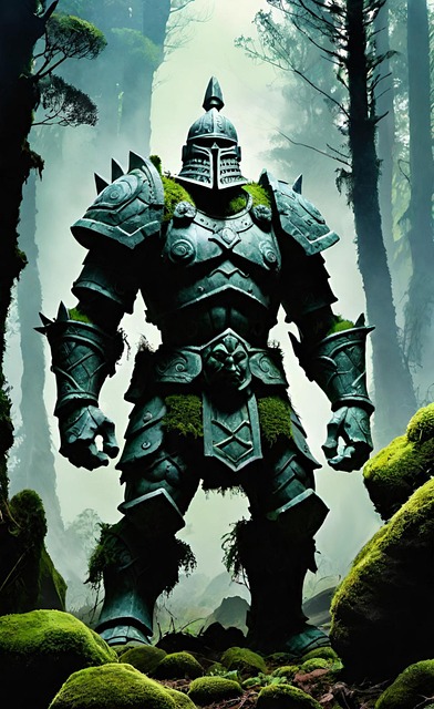 Free golem stone rock illustration