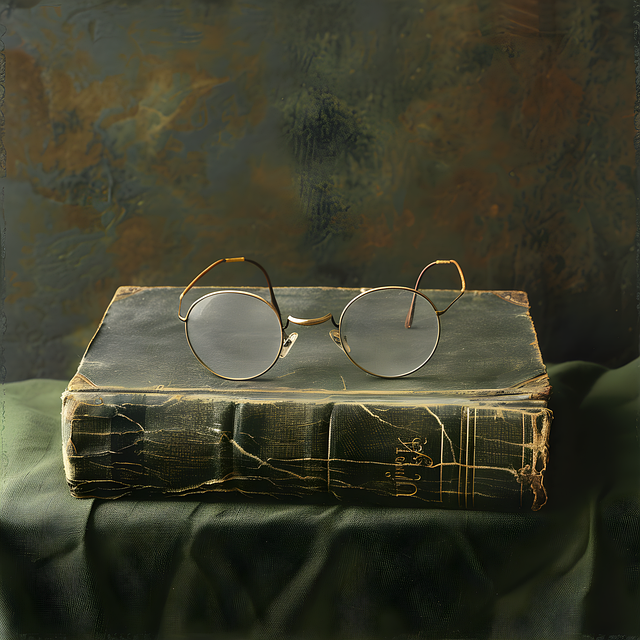 Download free HD stock image of Ai Generated Book Free ai generated book eyeglasses illustration
