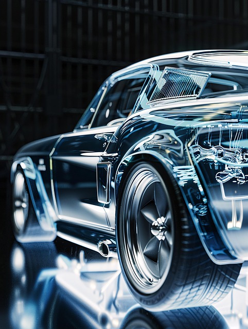 Ai Generiert, Transparent, Wagen, X Ray