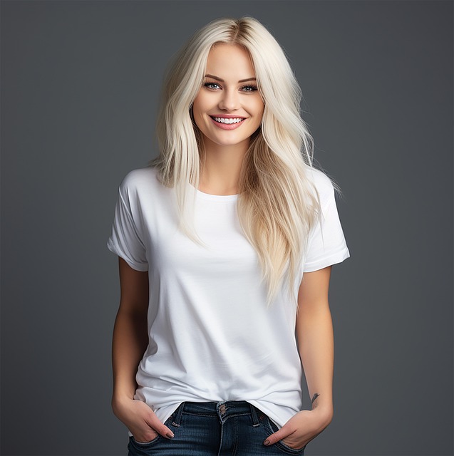 Download free HD stock image of Ai Generated Woman Free ai generated woman shirt illustration