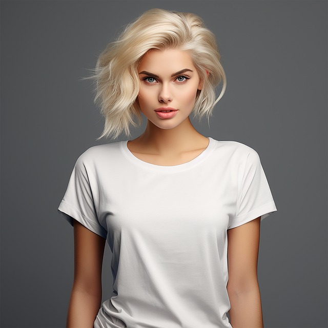 Ai Generado, Mujer, Camisa, Ropa