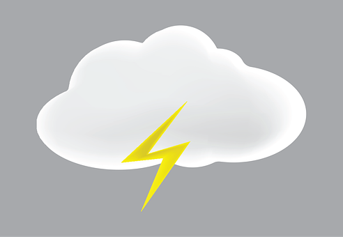 Free Cloud Storm vector and picture