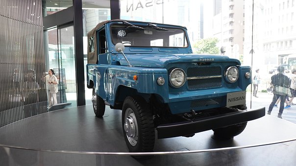 Gammel Bil, Bil, Nissan, Tokyo, Japan