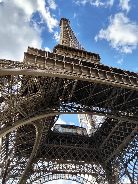 Free eiffel tower building landmark illustration