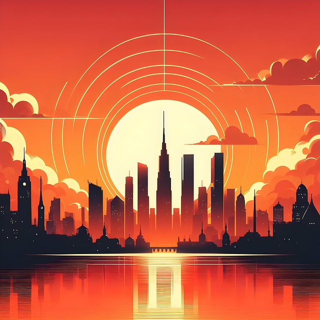 Free Ai Generated City illustration and picture