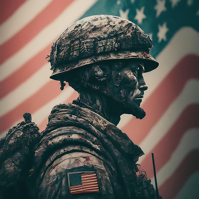 Free ai generated soldier military illustration