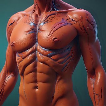 Free Body Model illustration and picture