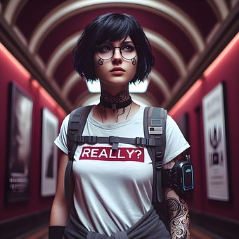 Free Girl Woman illustration and picture