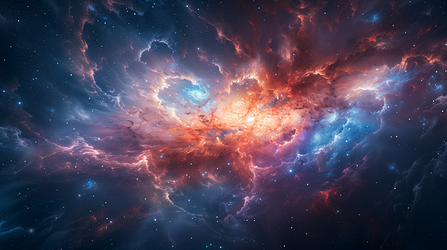 Ai Generiert, Galaxis, Raum, Universum