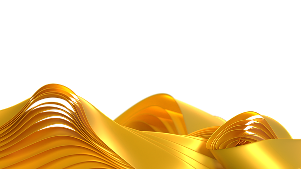Free Wave Gold illustration and picture