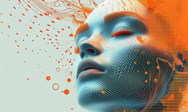 Free ai generated woman technology illustration