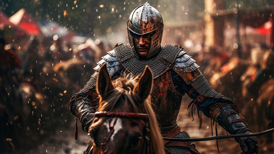 Download Ai Generated Knight Middle Ages Royalty Free Stock