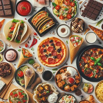Free Ai Generated Food illustration and picture
