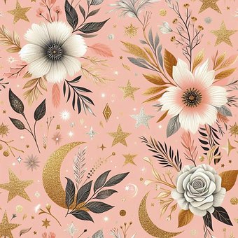 Free Seamless Pattern Floral Pattern illustration and picture