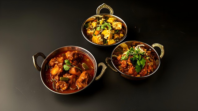 Free curry turmeric food illustration